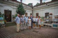 Fotografie ze slavnostního otevření  „Stezky poznatků a zdraví na Drogomyské cestě” dne 29.7.2021 
