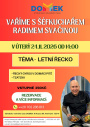 Vaříme s šéfkuchařem SVČ DOMEK, 24.11.2026 od 14:00 hod., S Radimem Svačinou navštívíme letní Řecko, 350 Kč Vaříme s šéfkuchařem SVČ DOMEK, 24.11.2026 od 14:00 hod., S Radimem Svačinou navštívíme letní Řecko, 350 Kč