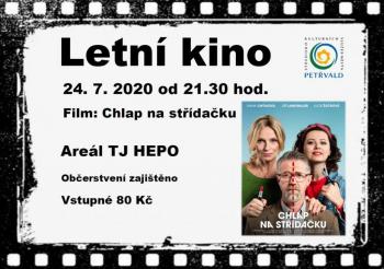 Letní kino, film Chlap na střídačku, areál HEPO, 24.7.2020 od 21:30 hod.