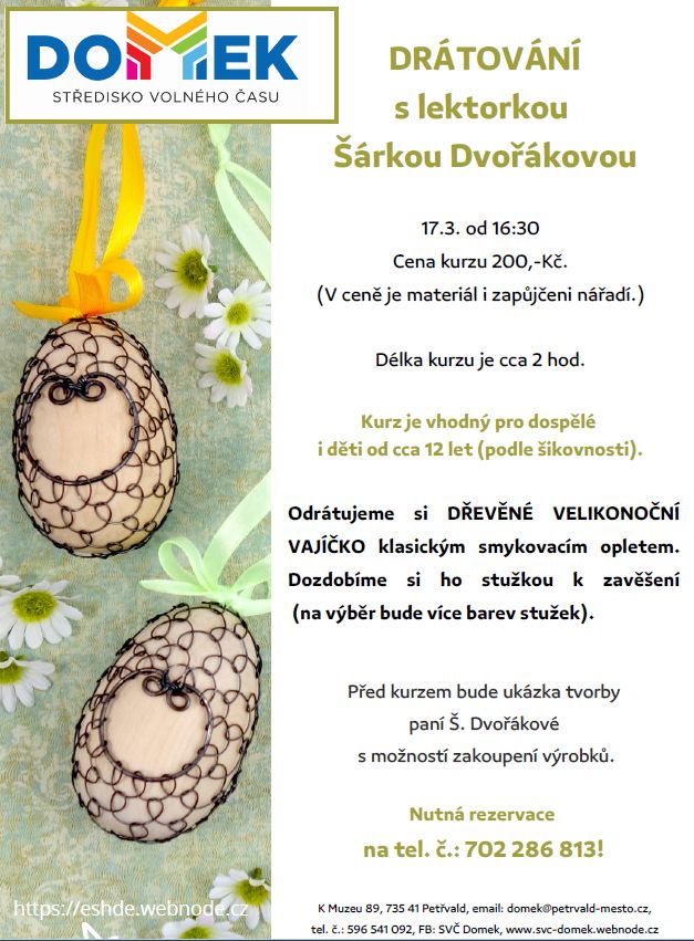 Odrátujeme si DŘEVĚNÉ VELIKONOČNÍVAJÍČKO klasickým smykovacím opletem.